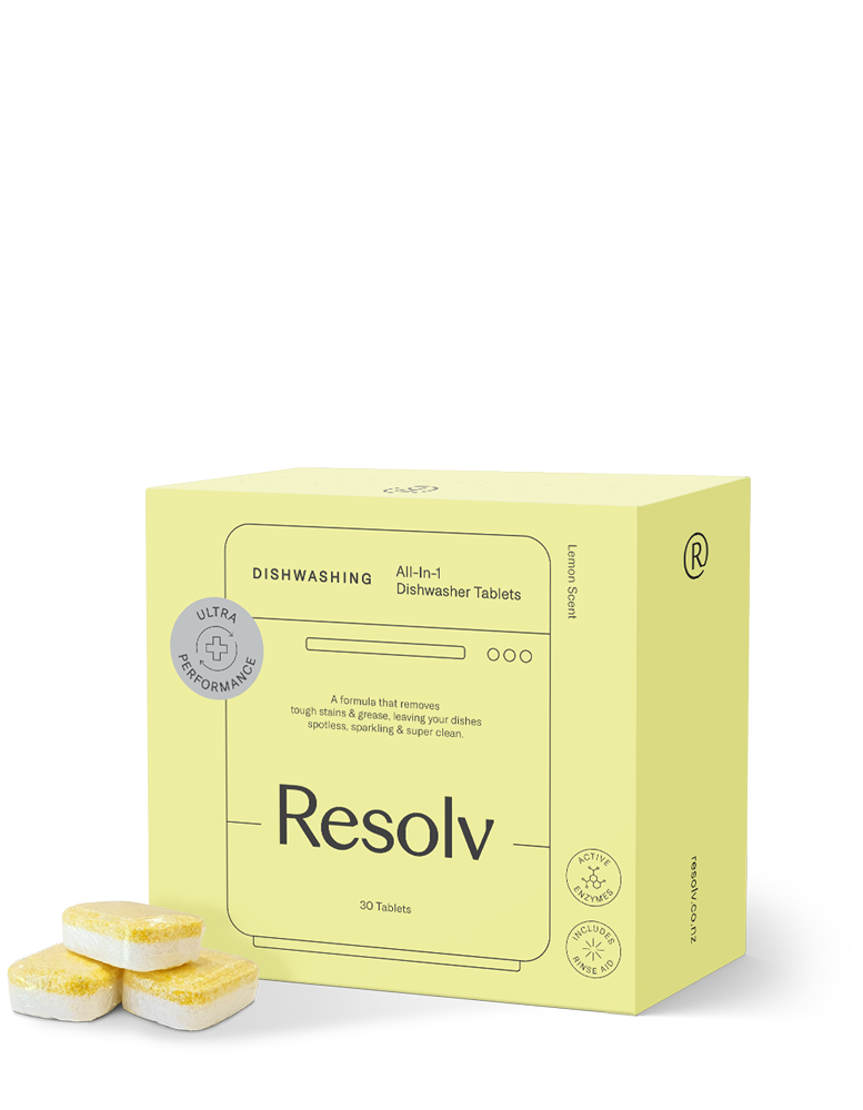 Resolv Dishwashing Tablets Lemon Scent
